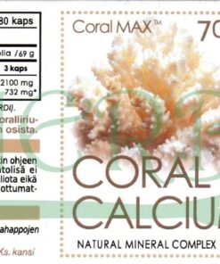 Coral Calcium etikett Finherb